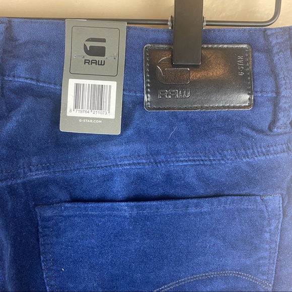 NWT G-Star Raw Denim Jeans High Rise Skinny 3301 Deconstructed Dark Pacific 29 - Picture 10 of 13